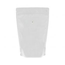 Bolsa de café - mate blanco (100% recyclable)
