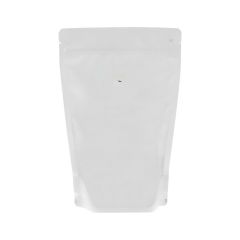 Bolsa de café - mate blanco (100% recyclable)