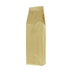 Bolsa de fuelle lateral - mate oro