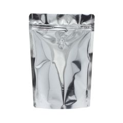 Bolsa de café - brillante plata