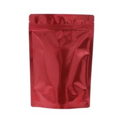 Bolsa stand-up - brillante rojo